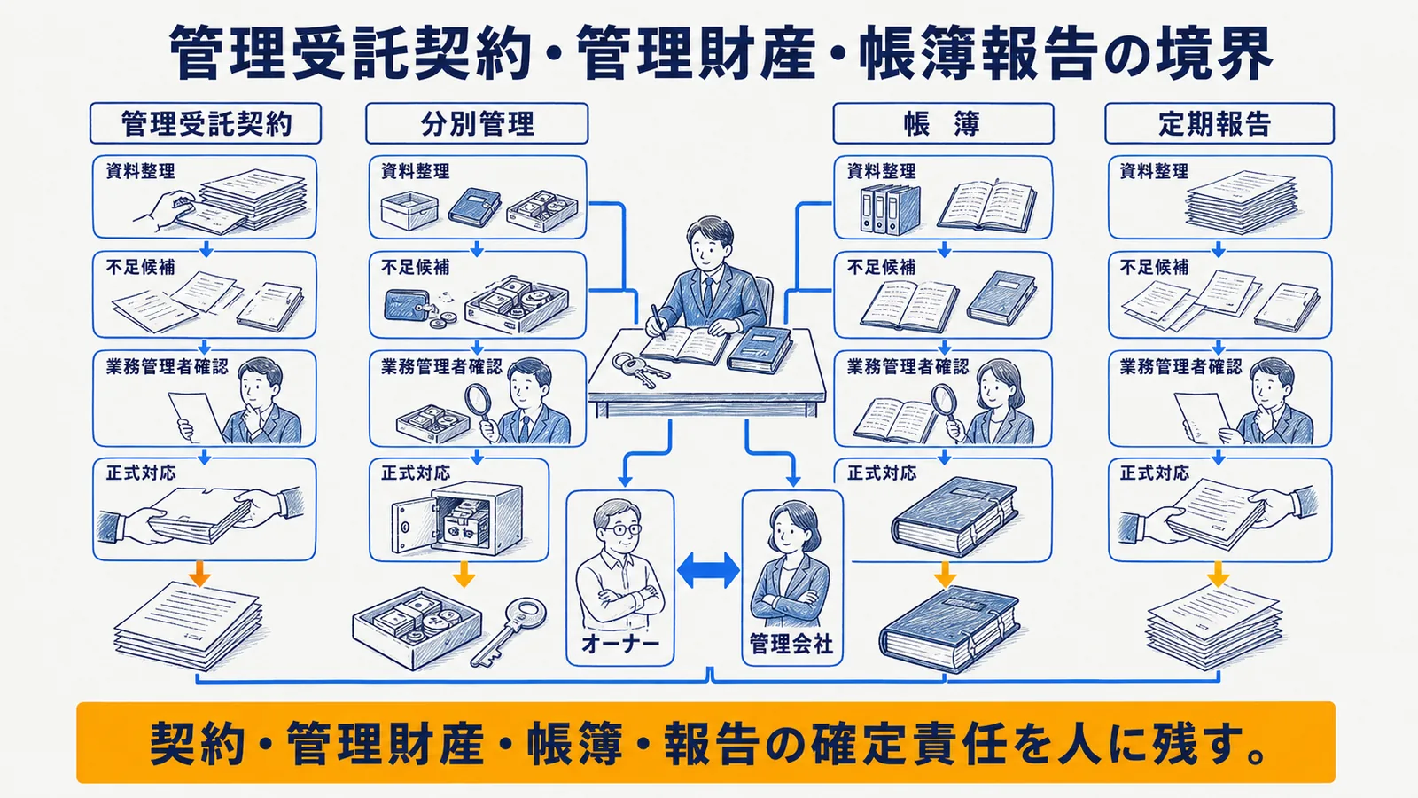 賃貸管理工程・AI支援・業務管理者の確認事項